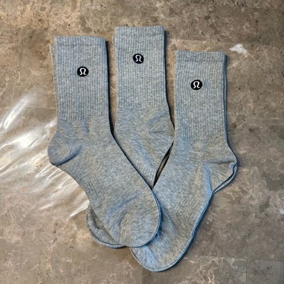 lululemon athletica Other - New Women’s Lululemon Athletica Socks 
3 pairs 
Fits sizes 6-11